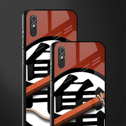 kakarot glass case for redmi 9a image-2