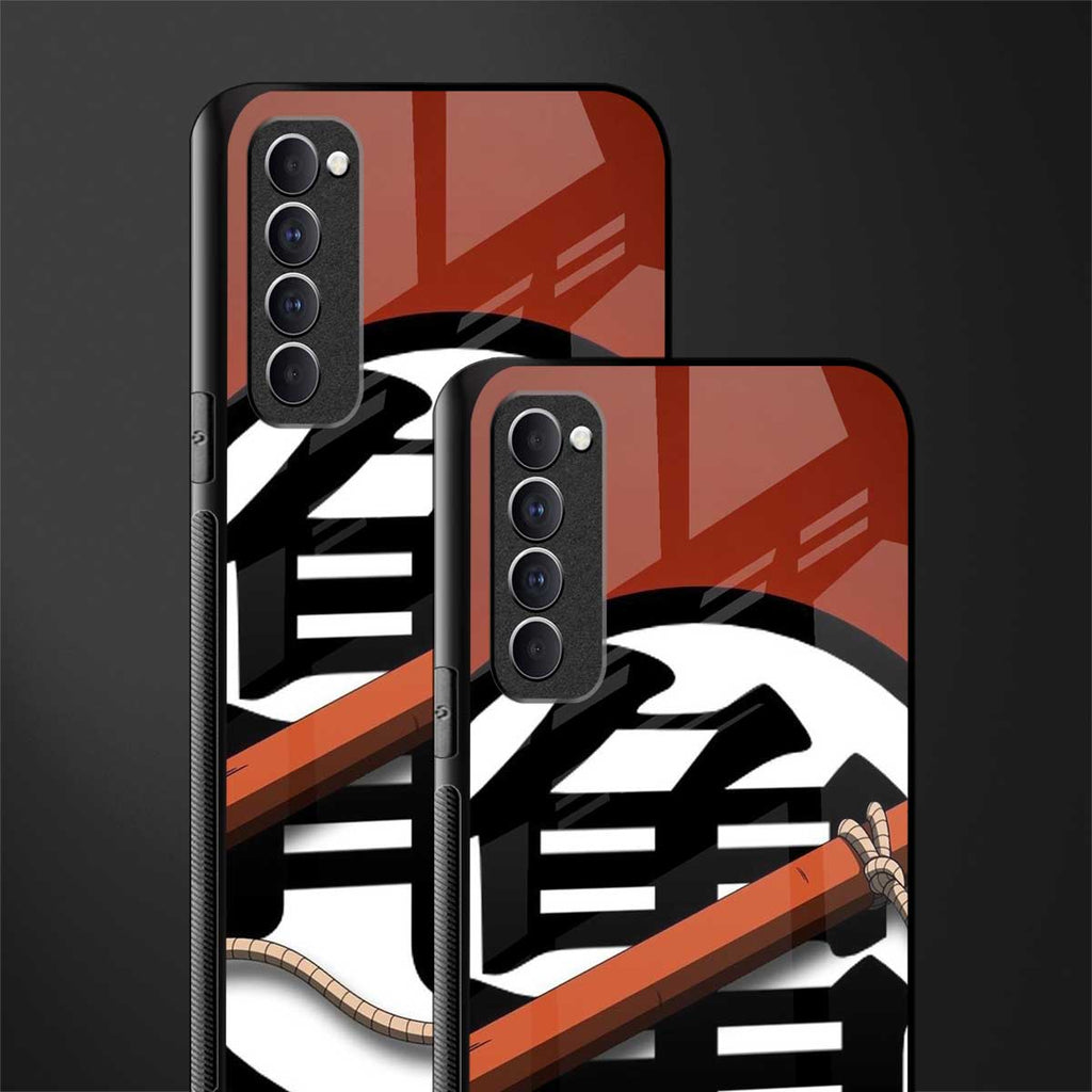 kakarot glass case for oppo reno 4 pro image-2