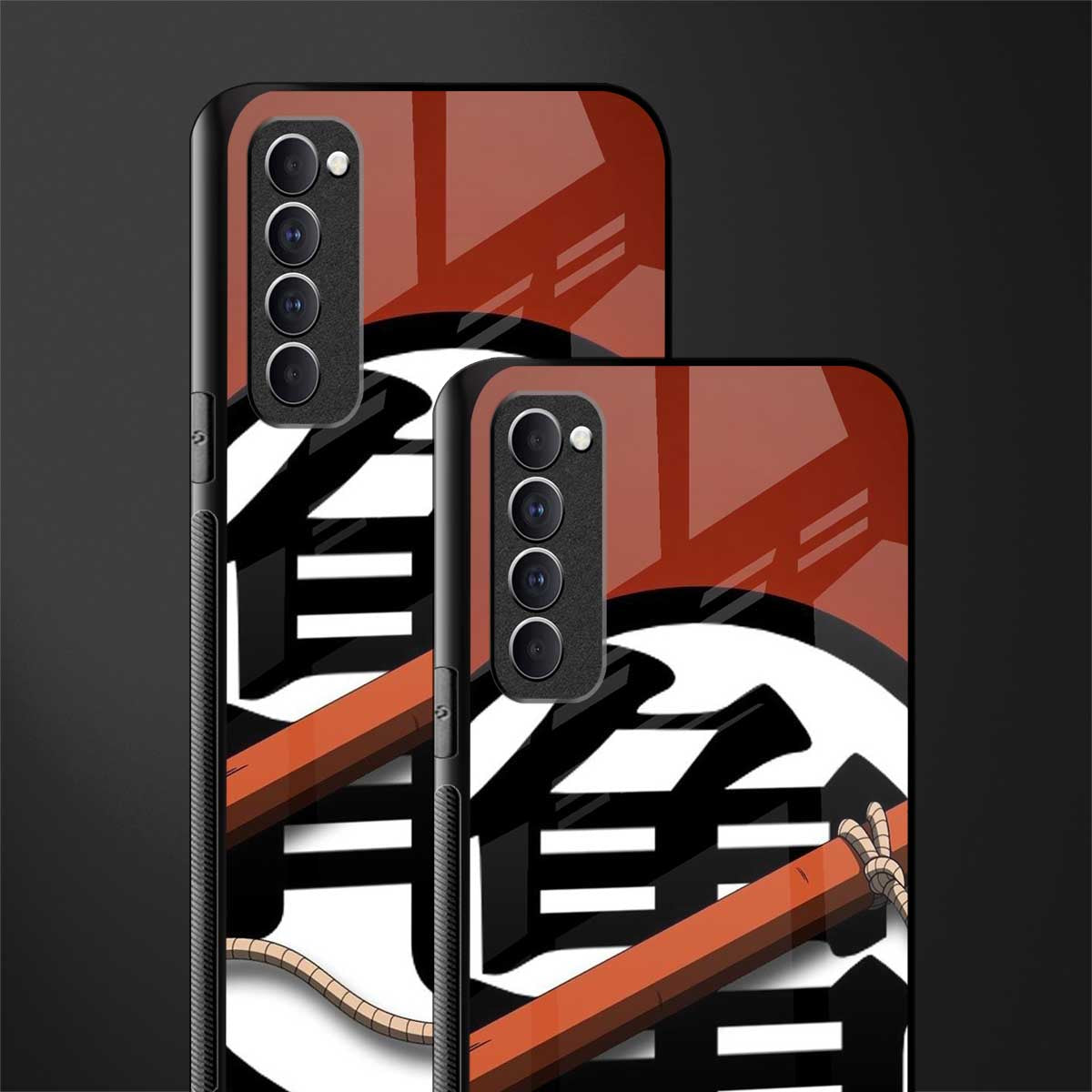 kakarot glass case for oppo reno 4 pro image-2