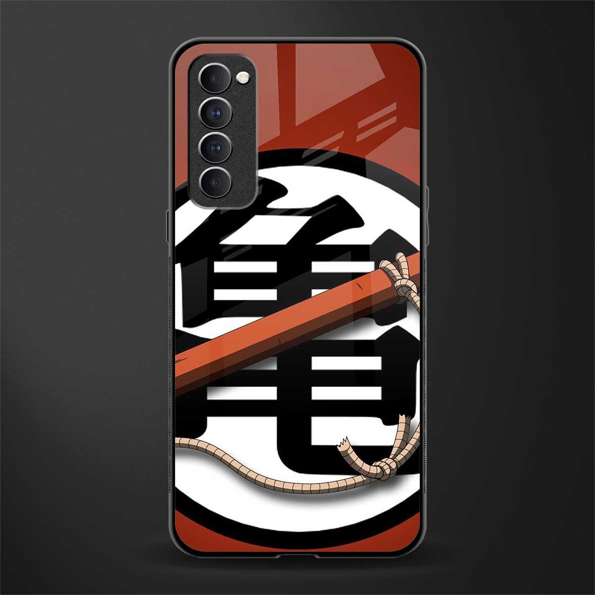 kakarot glass case for oppo reno 4 pro image
