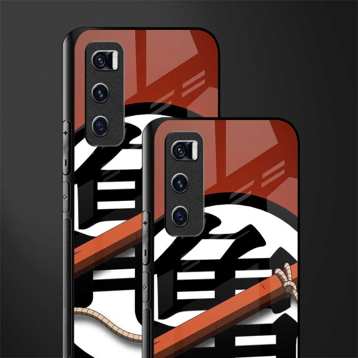 kakarot glass case for vivo v20 se image-2