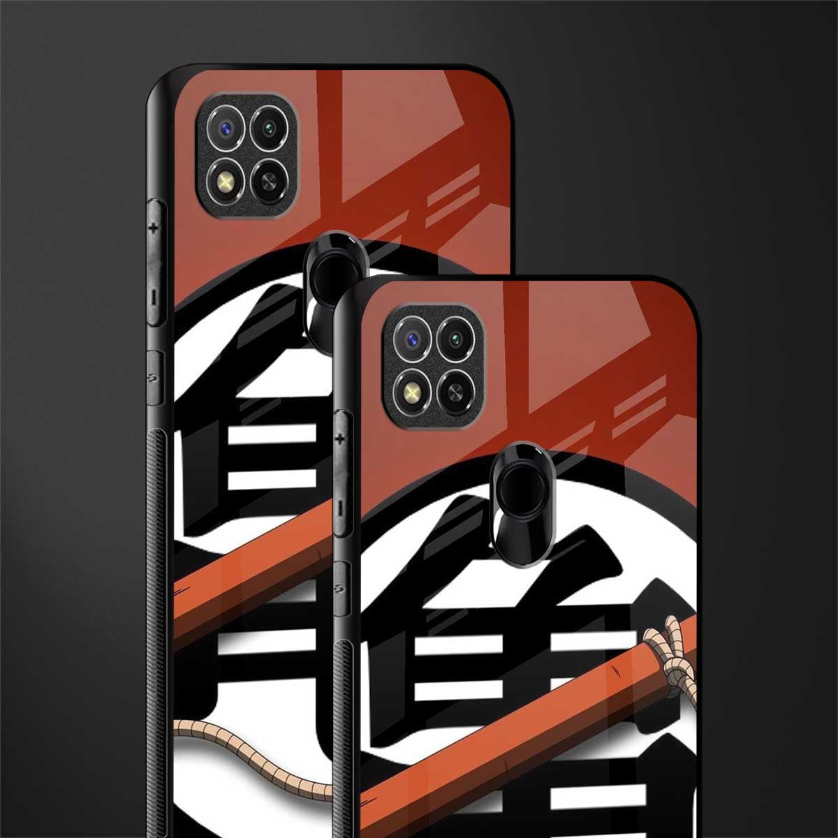 kakarot glass case for redmi 9c image-2