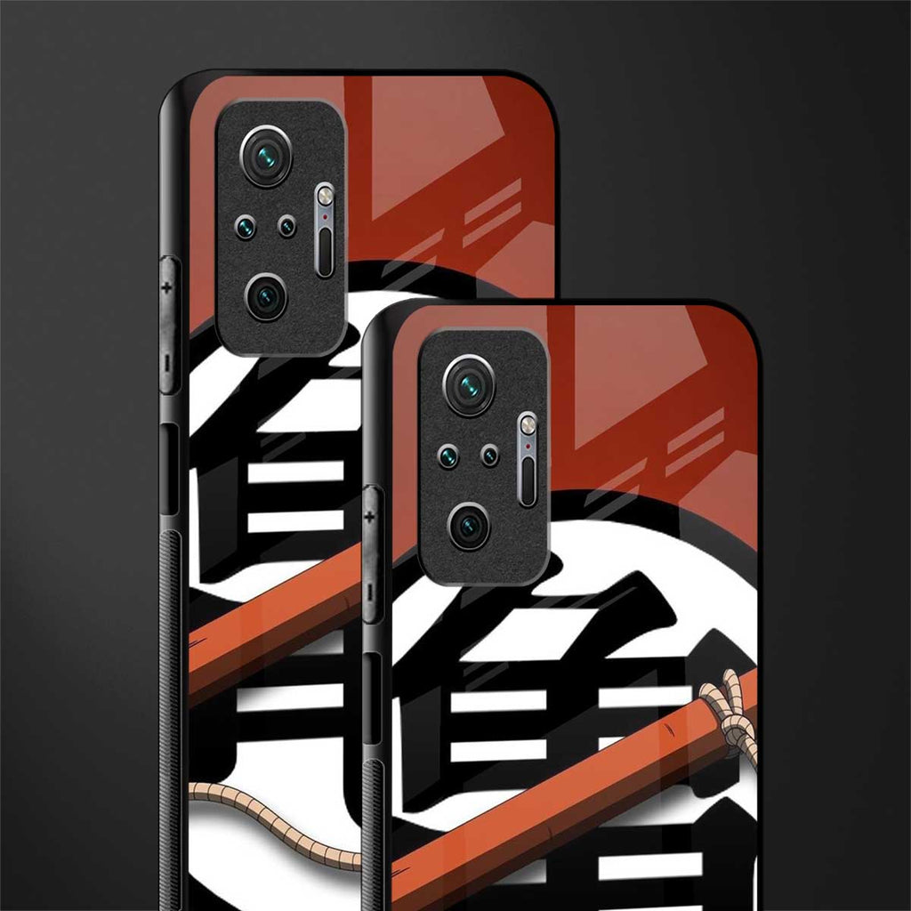 kakarot glass case for redmi note 10 pro max image-2