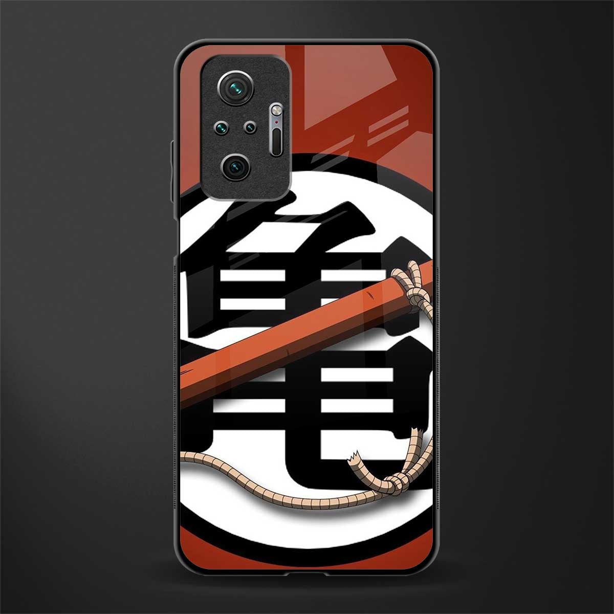 kakarot glass case for redmi note 10 pro image