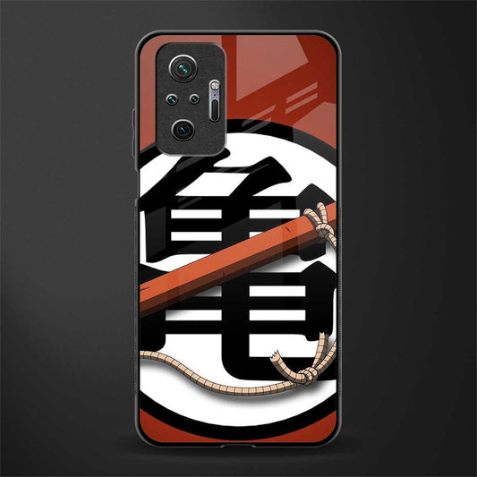 kakarot glass case for redmi note 10 pro image