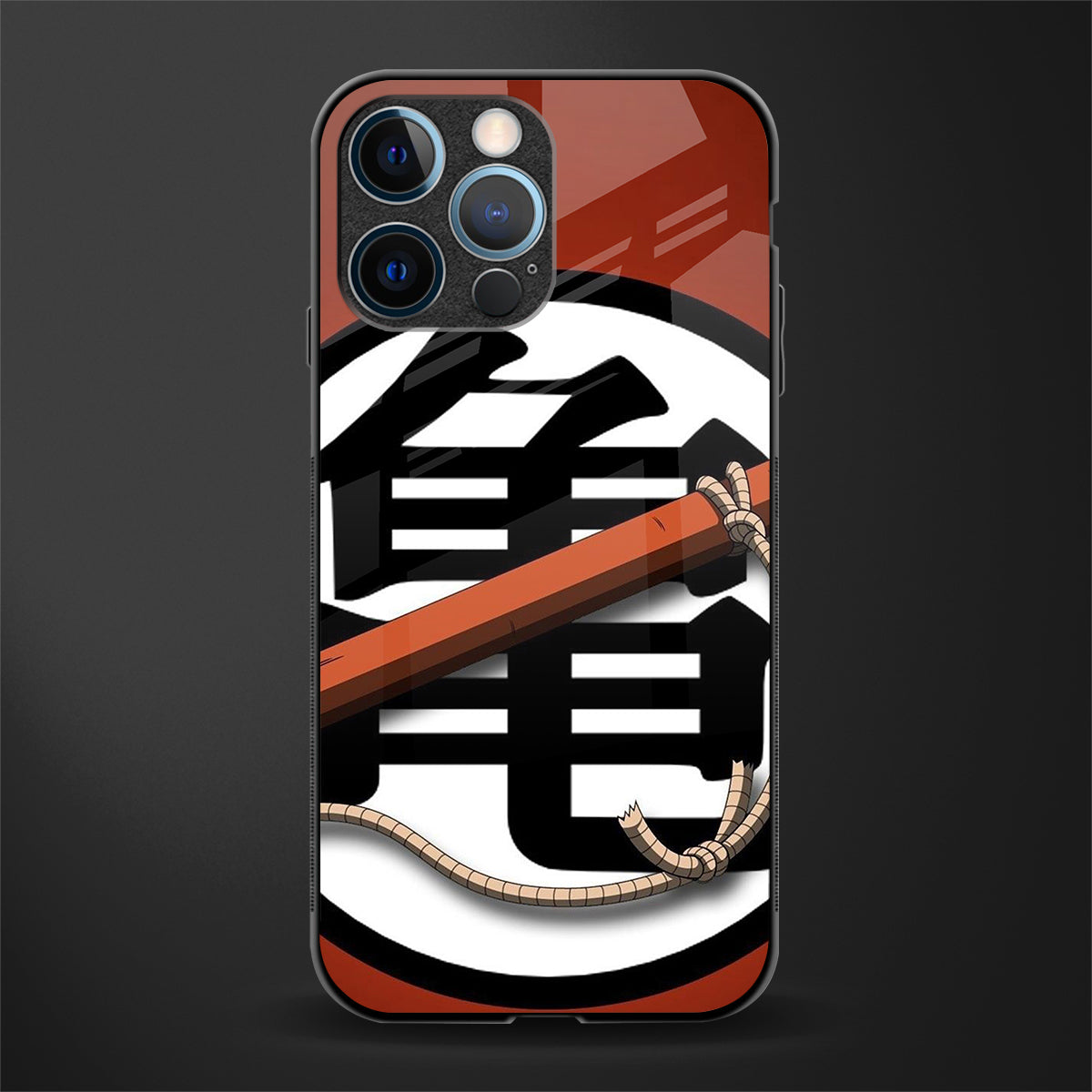 kakarot glass case for iphone 12 pro image
