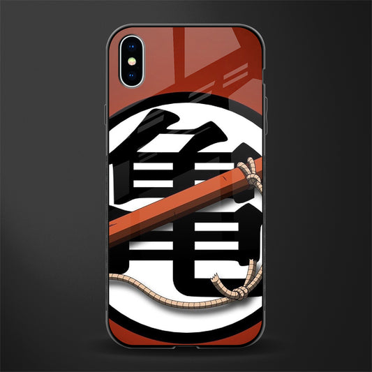 kakarot glass case for iphone xs max image
