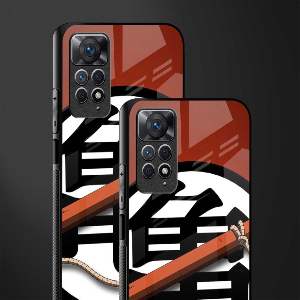 kakarot back phone cover | glass case for redmi note 11 pro plus 4g/5g