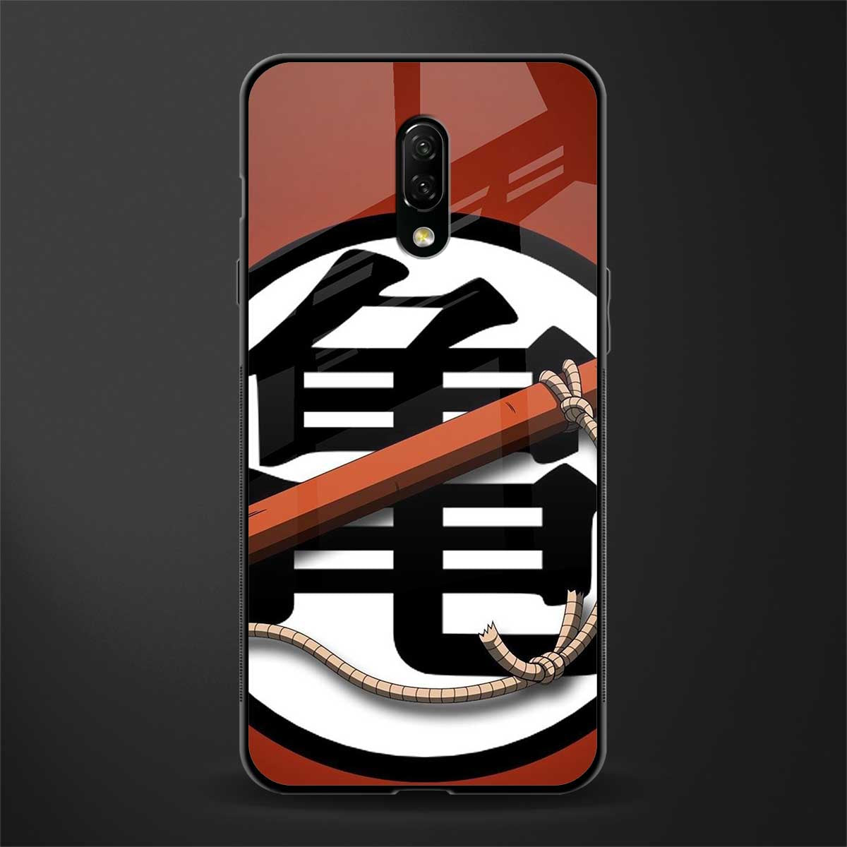 kakarot glass case for oneplus 7 image