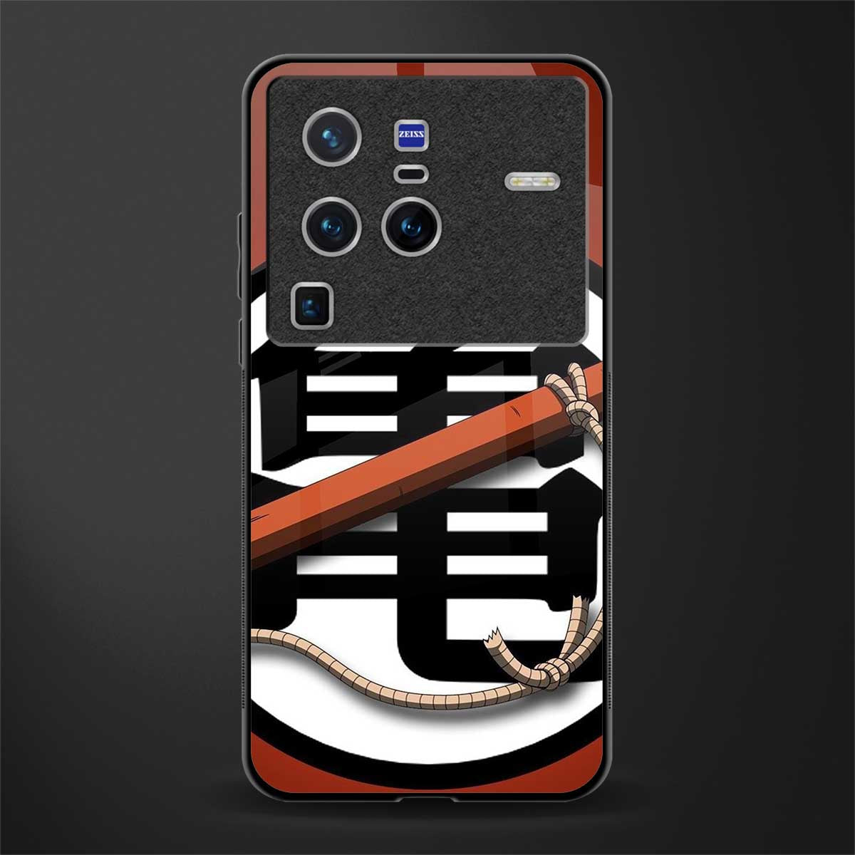 kakarot glass case for vivo x80 pro 5g image