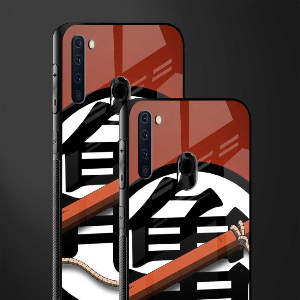 kakarot glass case for samsung a21 image-2