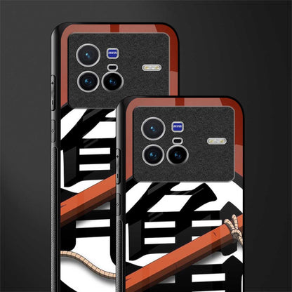 kakarot glass case for vivo x80 image-2