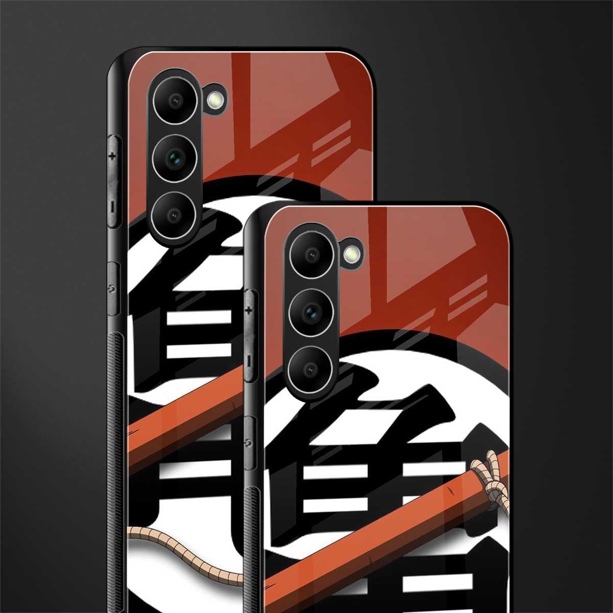 kakarot glass case for phone case | glass case for samsung galaxy s23 plus