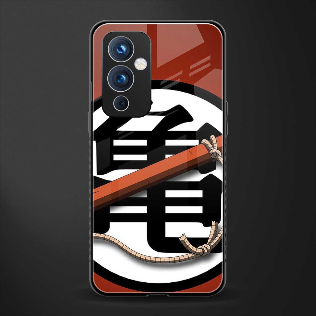 kakarot back phone cover | glass case for oneplus 9