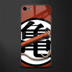 kakarot glass case for iphone se 2020 image