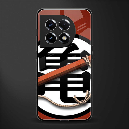 kakarot back phone cover | glass case for oneplus 11