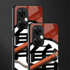 kakarot back phone cover | glass case for oneplus nord ce 3 lite