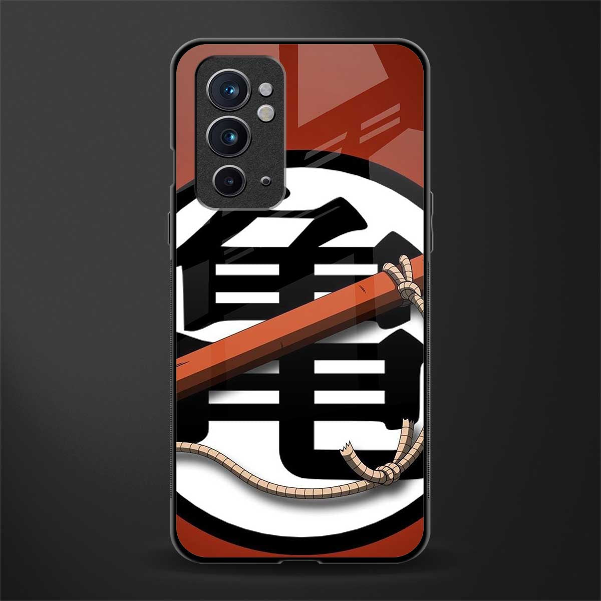 kakarot glass case for oneplus 9rt image