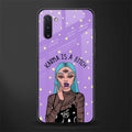 karma is a bitch glass case for samsung galaxy note 10 image
