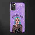 karma is a bitch glass case for samsung galaxy note 20 image