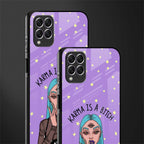 karma is a bitch glass case for samsung galaxy f62 image-2