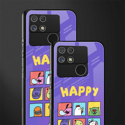 kawaii edition back phone cover | glass case for realme narzo 50a