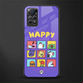 kawaii edition back phone cover | glass case for redmi note 11 pro plus 4g/5g