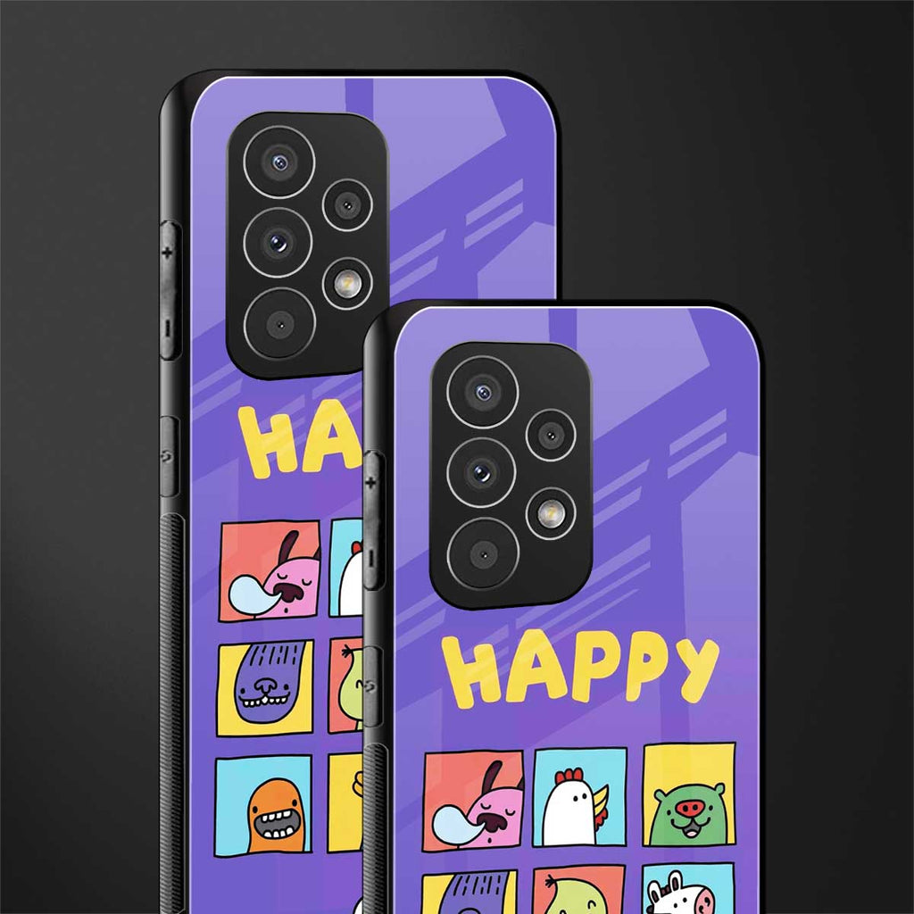 kawaii edition back phone cover | glass case for samsung galaxy a53 5g
