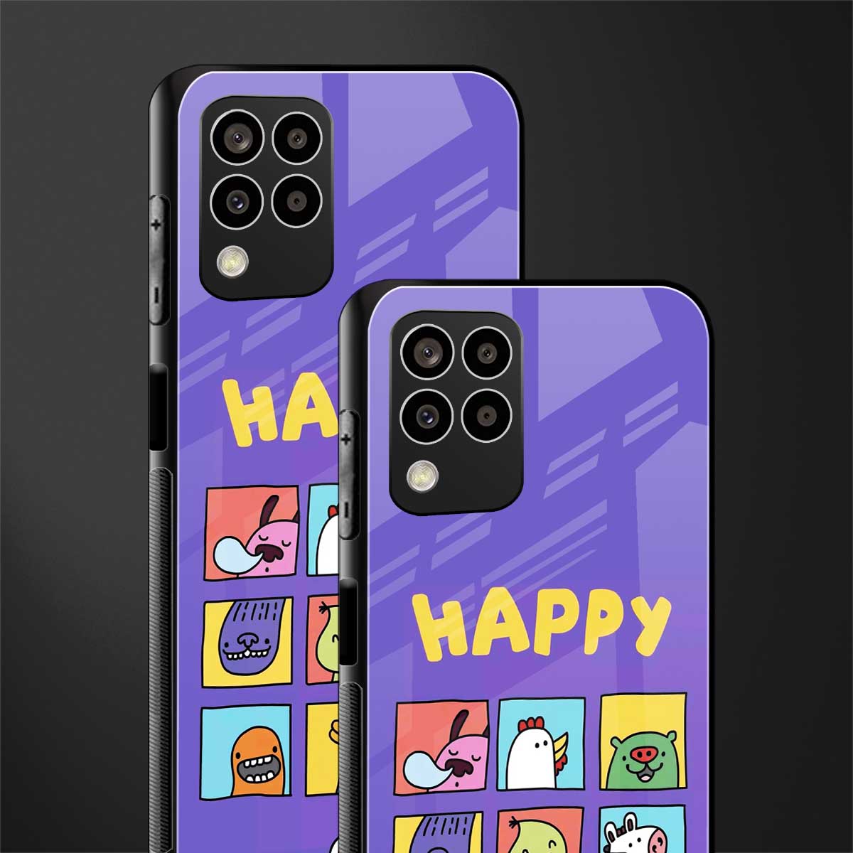 kawaii edition back phone cover | glass case for samsung galaxy m33 5g