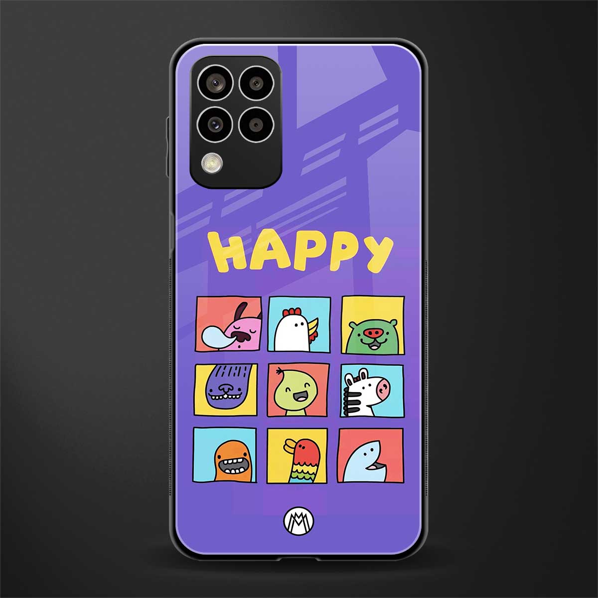 kawaii edition back phone cover | glass case for samsung galaxy m33 5g