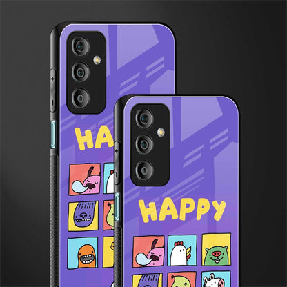 kawaii edition back phone cover | glass case for samsung galaxy f23 5g