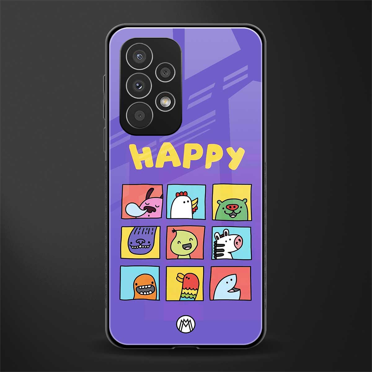 kawaii edition back phone cover | glass case for samsung galaxy a33 5g
