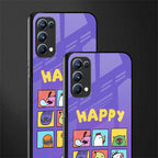 kawaii edition back phone cover | glass case for oppo reno 5
