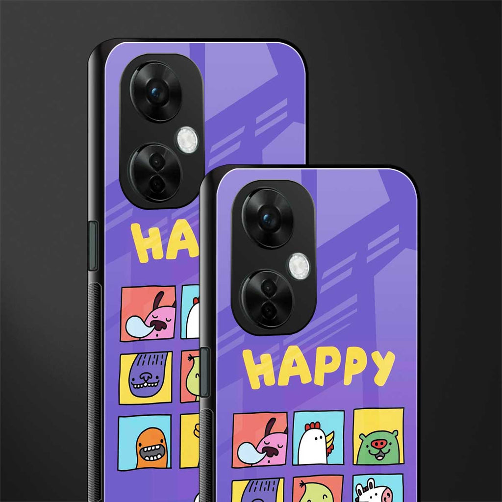 kawaii edition back phone cover | glass case for oneplus nord ce 3 lite