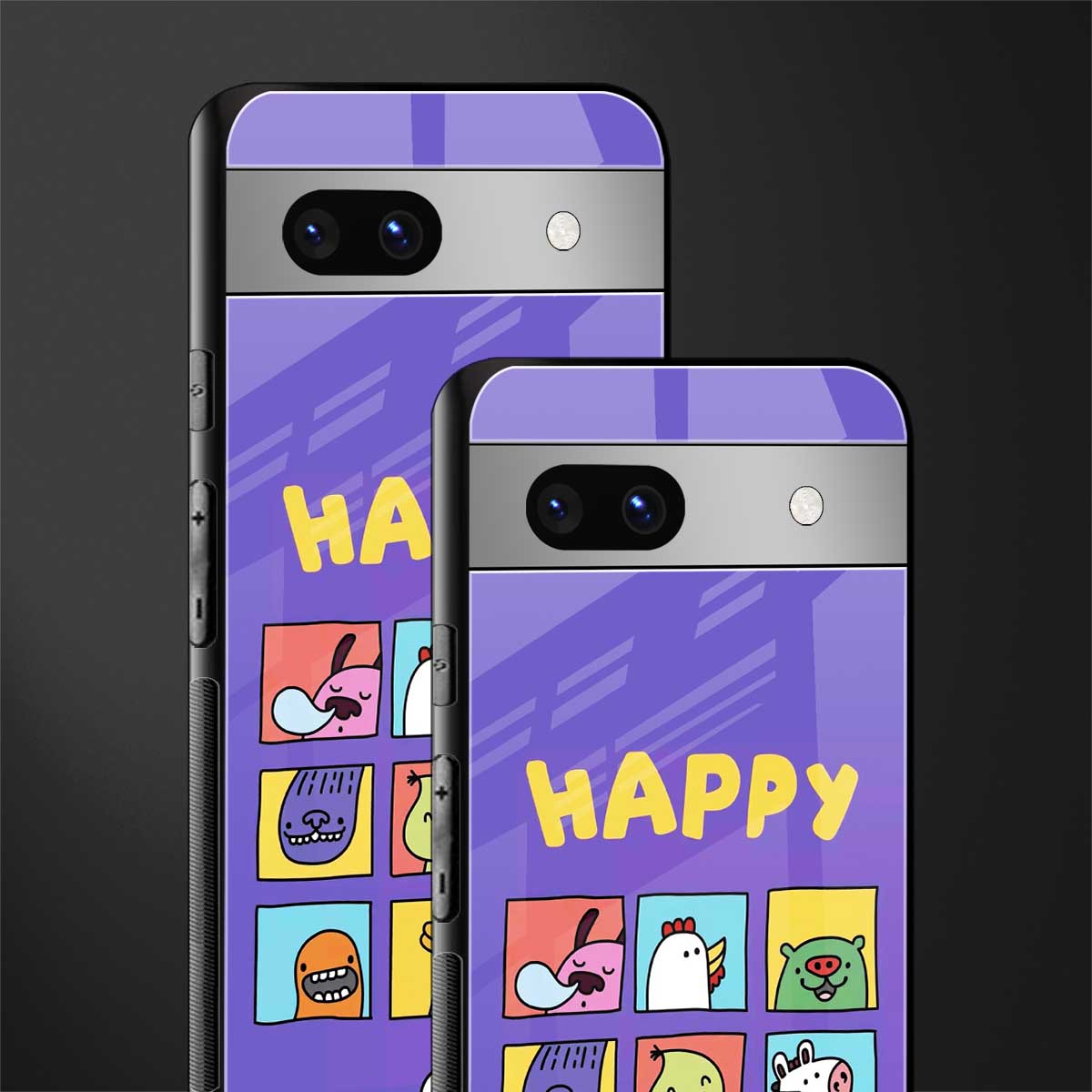 kawaii edition back phone cover | glass case for Google Pixel 7A