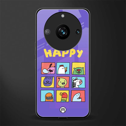 kawaii edition back phone cover | glass case for realme 11 pro 5g