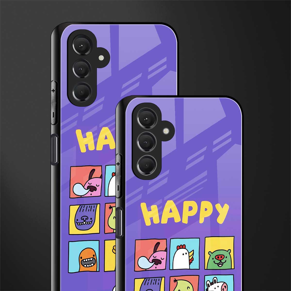 kawaii edition back phone cover | glass case for samsun galaxy a24 4g