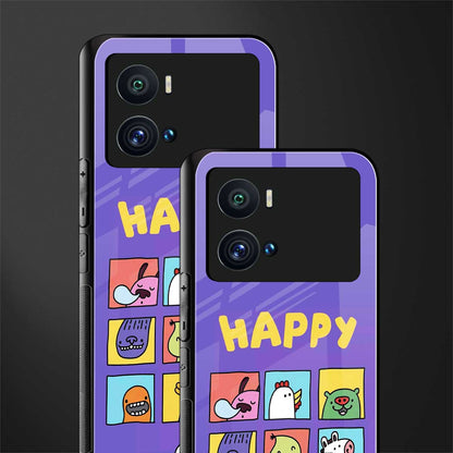 kawaii edition back phone cover | glass case for iQOO 9 Pro