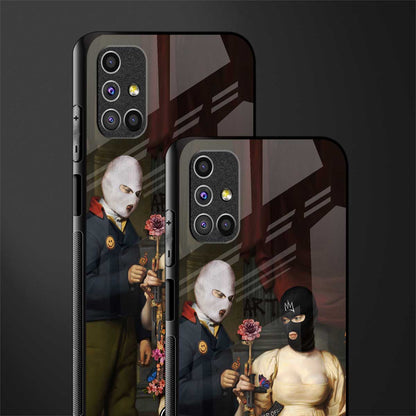 keep off glass case for samsung galaxy m31s image-2