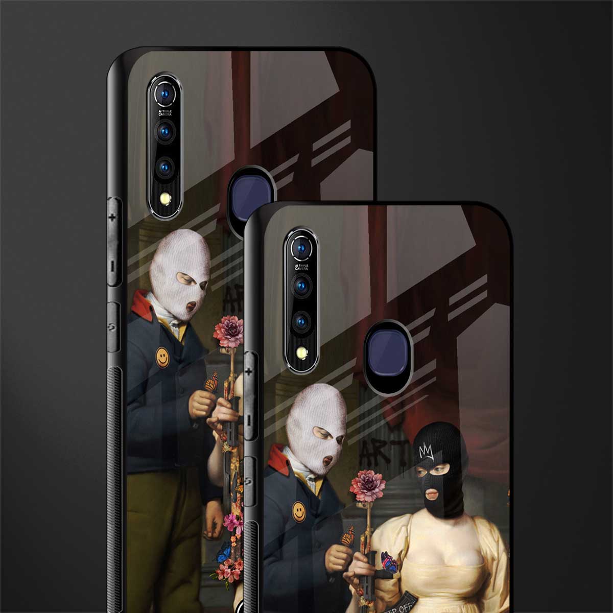 keep off glass case for vivo z1 pro image-2