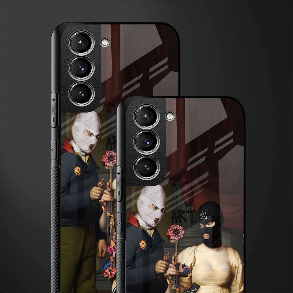 keep off glass case for samsung galaxy s21 plus image-2