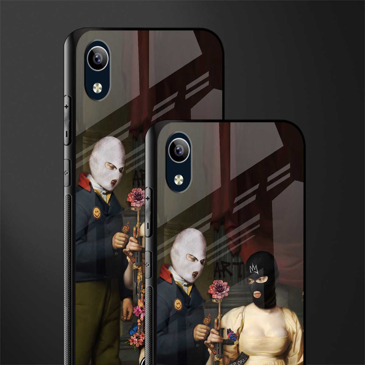 keep off glass case for vivo y1s without fingerprint image-2