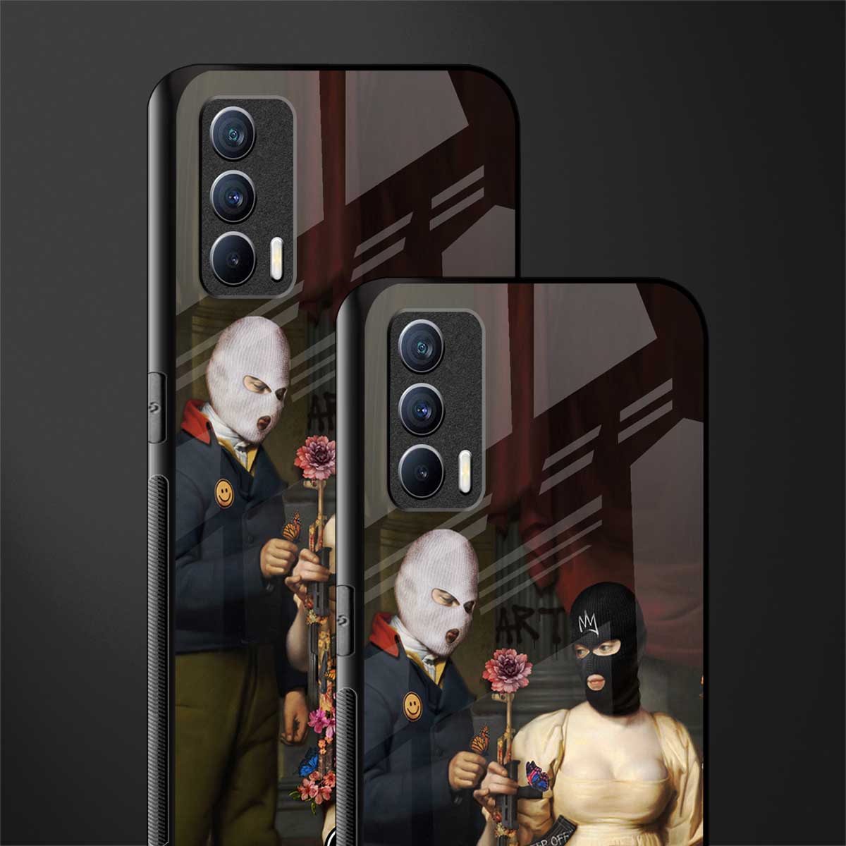 keep off glass case for realme x7 image-2