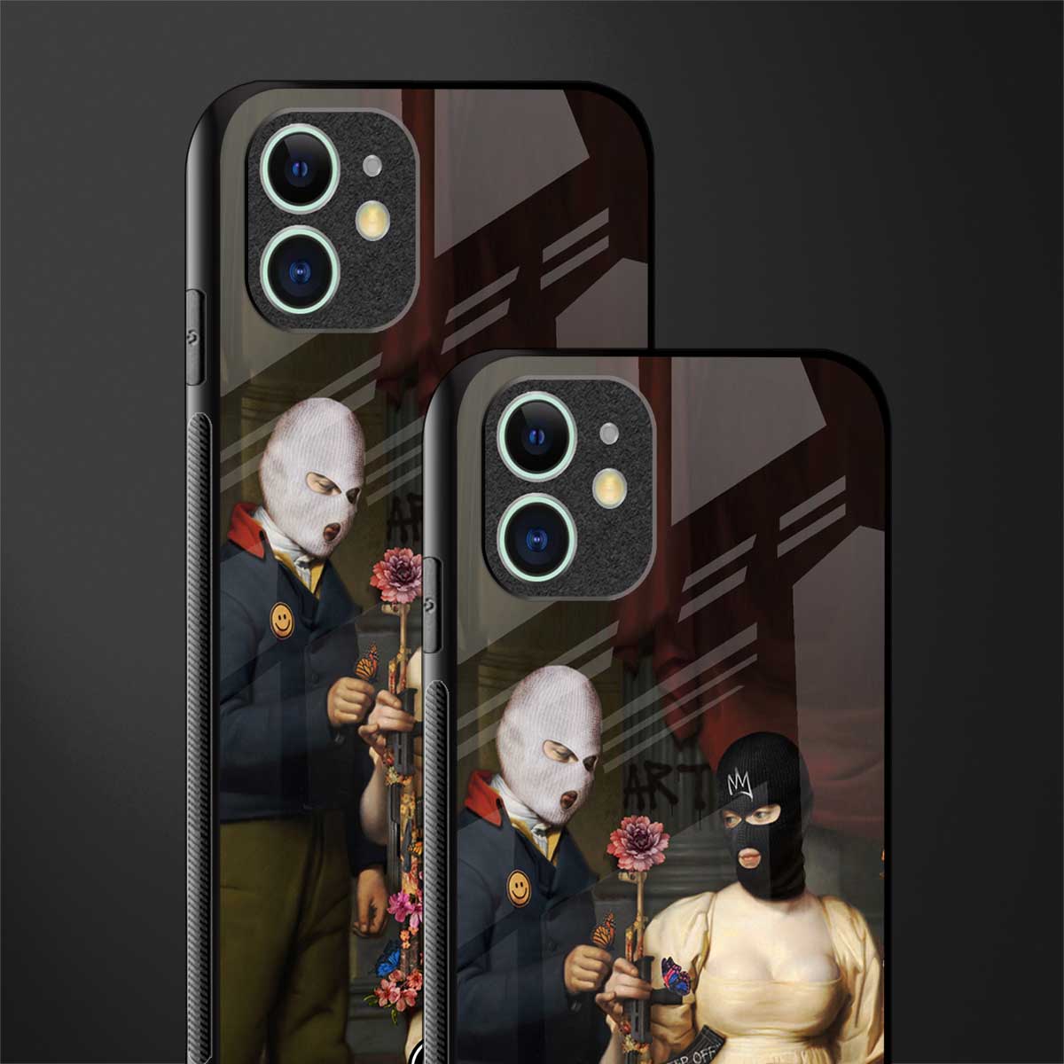 keep off glass case for iphone 12 mini image-2