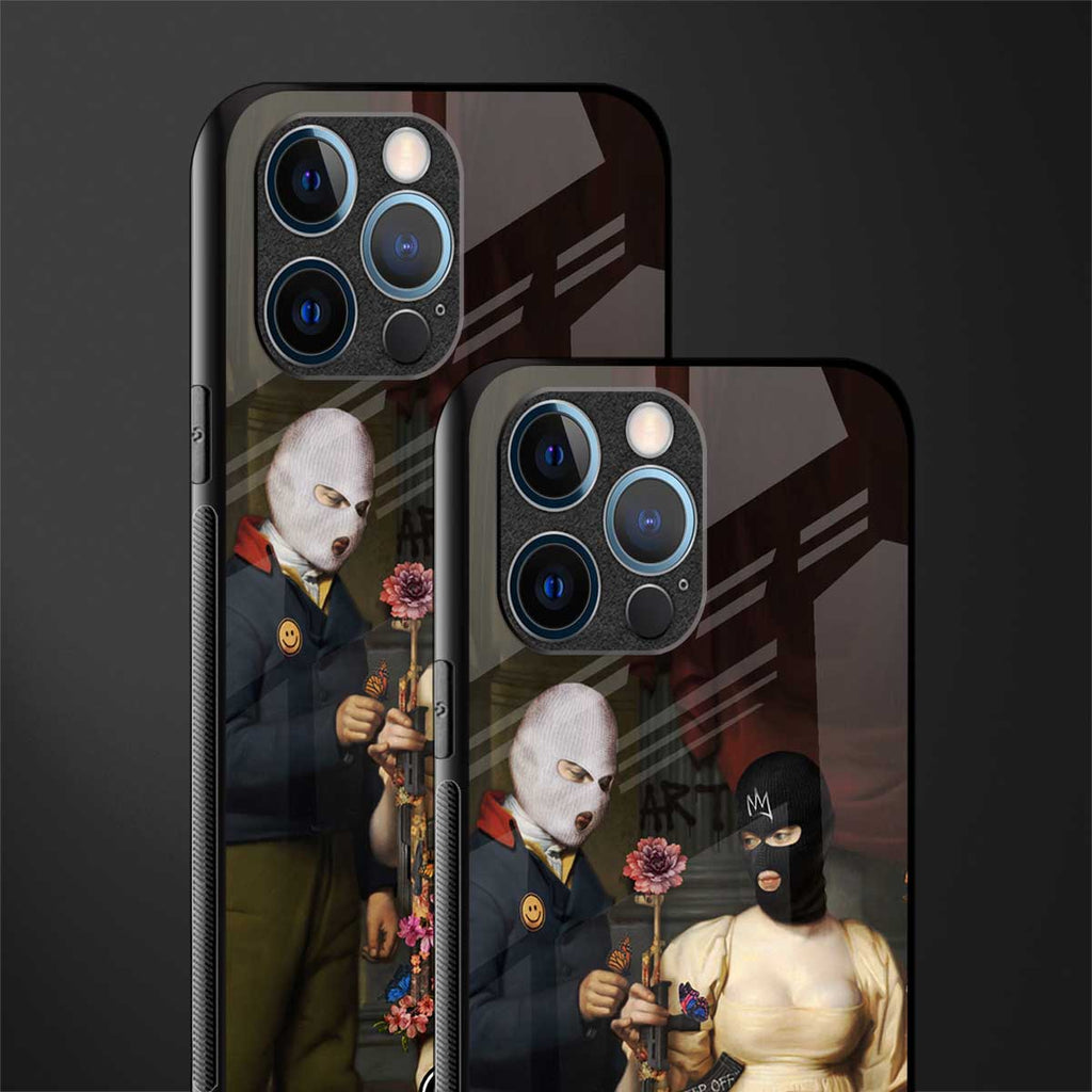 keep off glass case for iphone 12 pro image-2