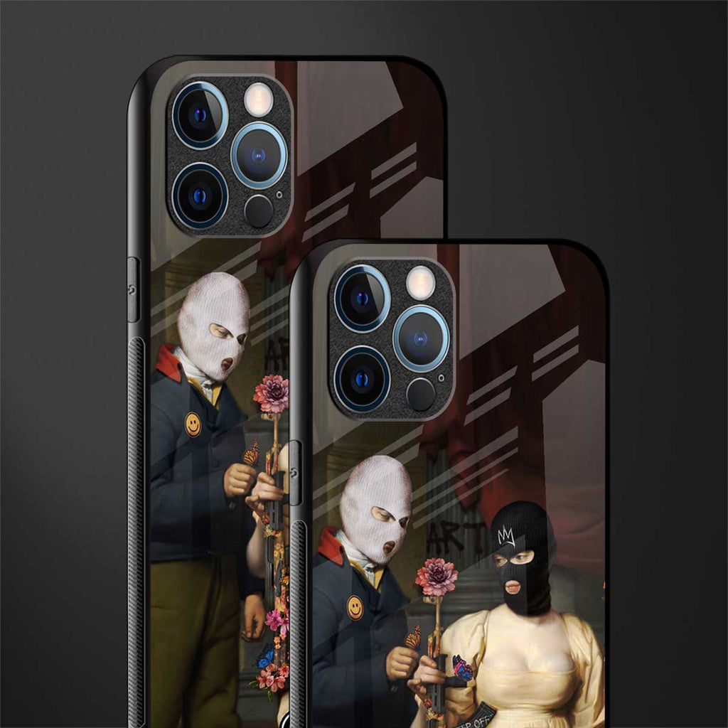keep off glass case for iphone 12 pro max image-2