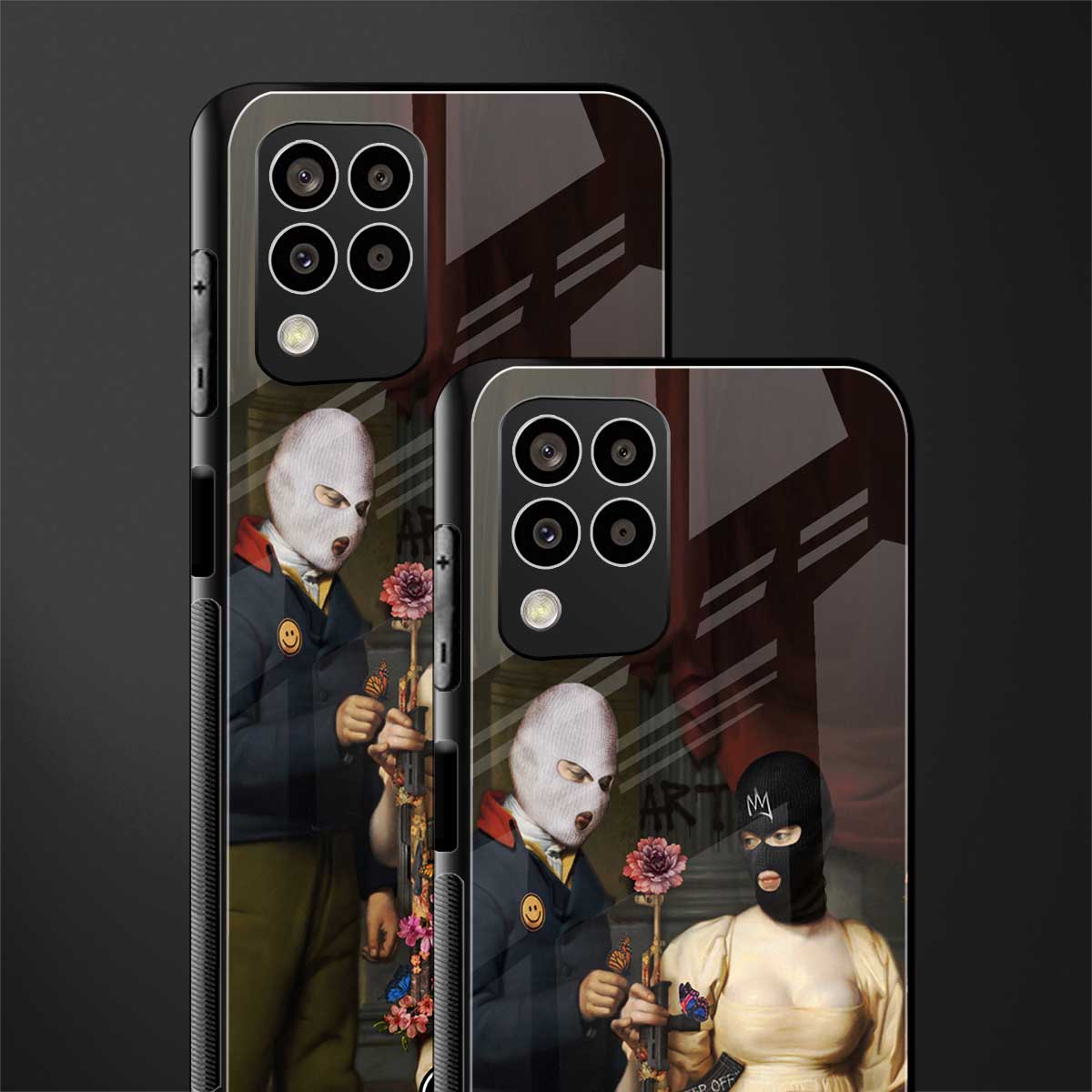 keep off back phone cover | glass case for samsung galaxy m33 5g