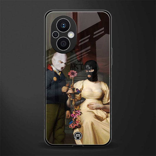 keep off back phone cover | glass case for oppo f21 pro 5g