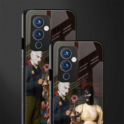 keep off back phone cover | glass case for oneplus 9