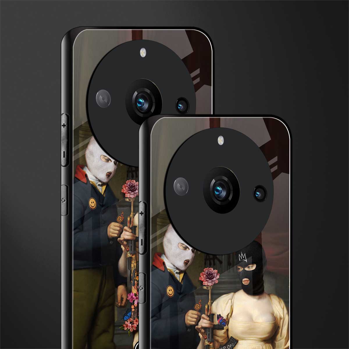 keep off back phone cover | glass case for realme 11 pro 5g